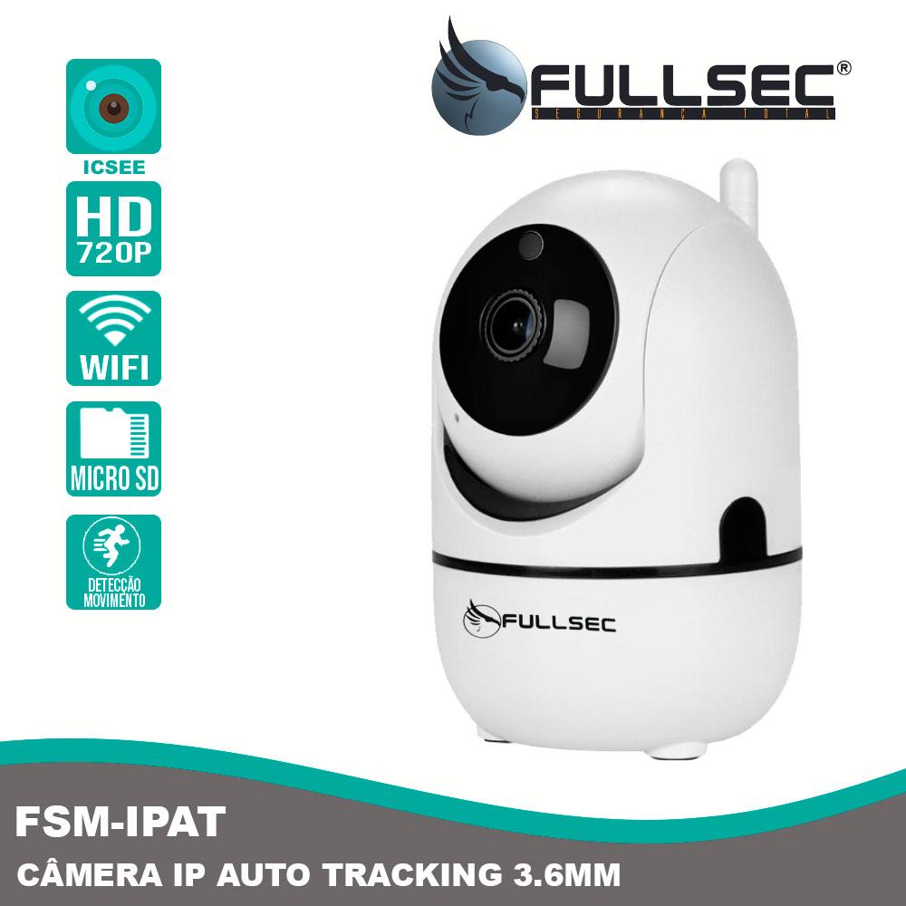 [Câmera Auto Tracking IP 1.0MP HD 720P 3.6MM FSM-IPAT]