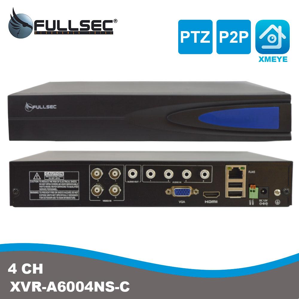 [DVR Híbrido XVR 6 em 1 de 4 Canais 1080N FSM-A6004NS-C]