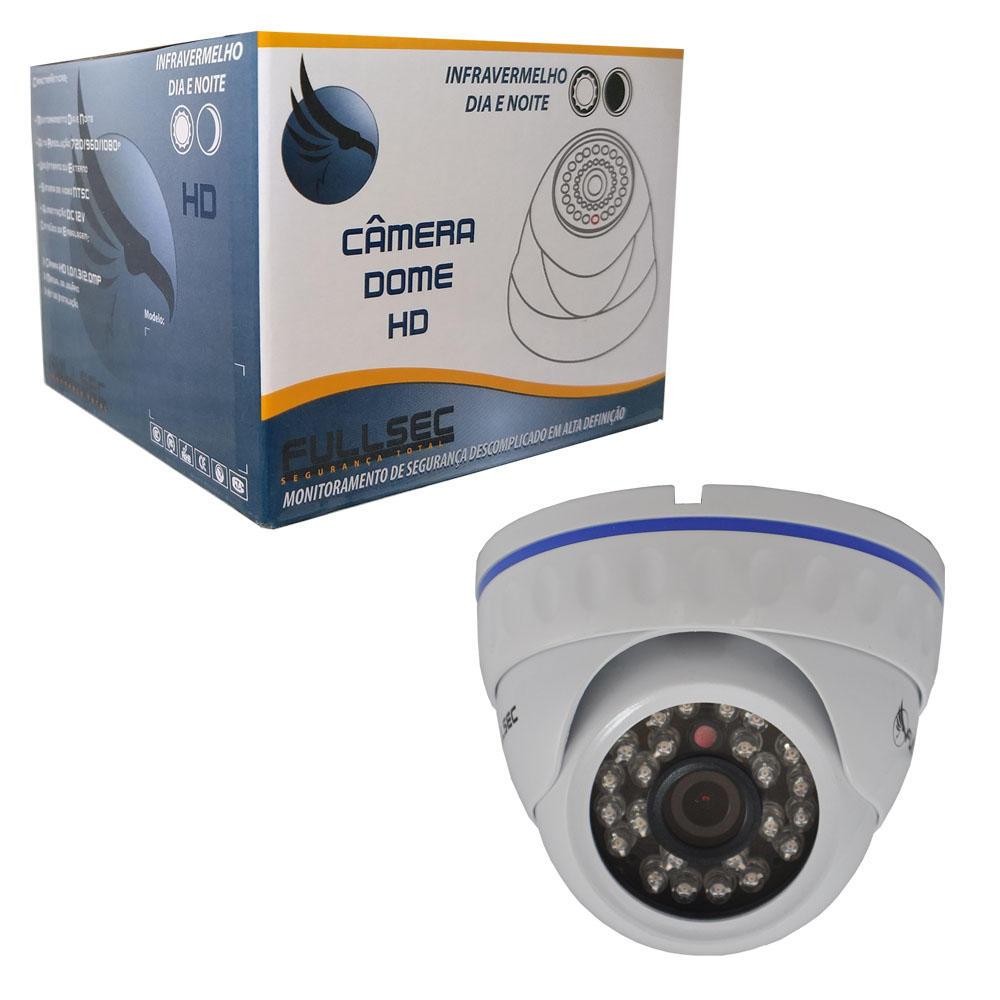 [Câmera Dome HDTVI 1080p 3.6mm 1/3 30 metros 24x led - FS-T12]