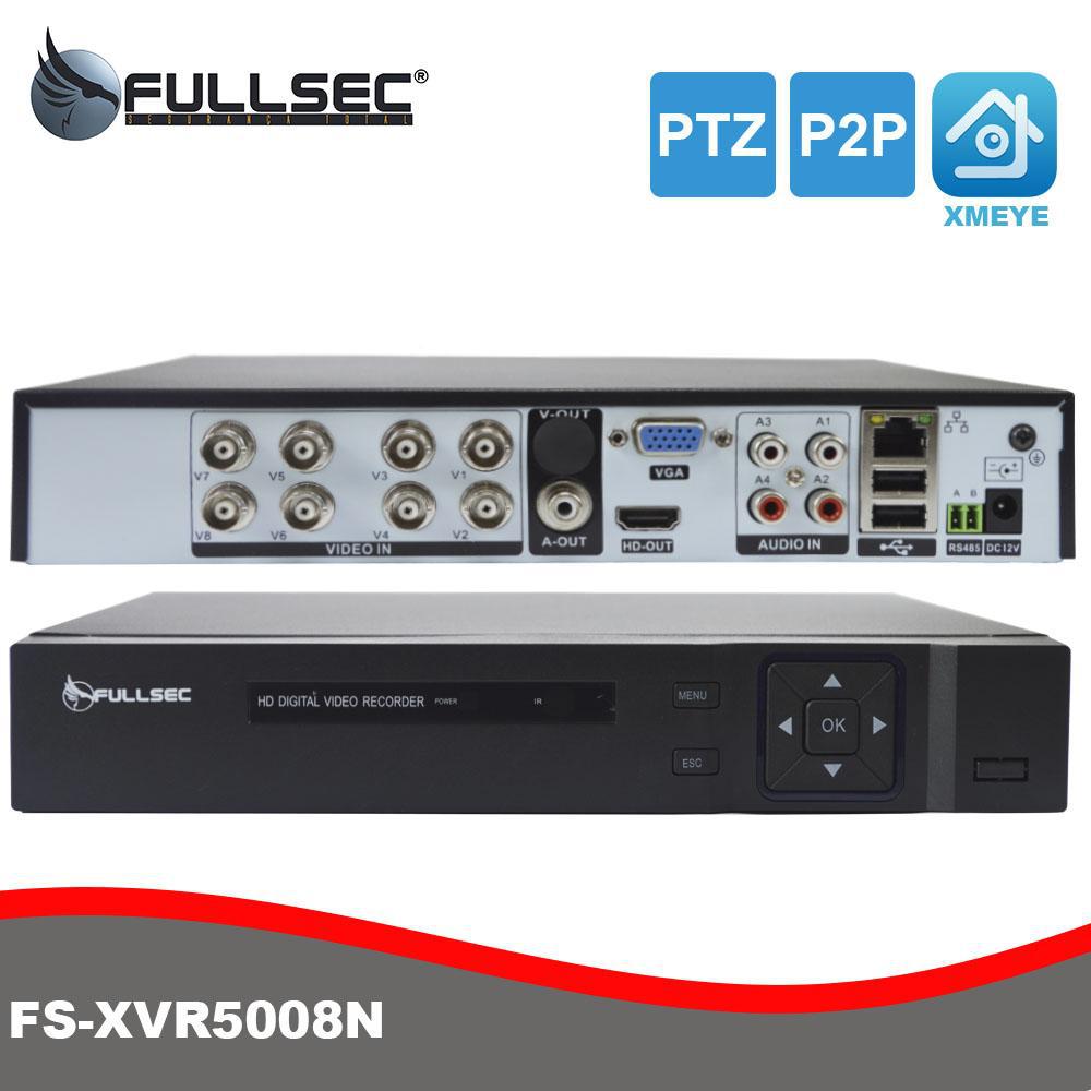 [DVR Híbrido XVR 5 em 1 de 8 Canais 1080N FS-XVR5008N]